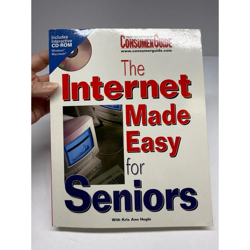 The Internet Made Easy for Seniors Consumer Guide Book with CD-ROM Vintage Tech